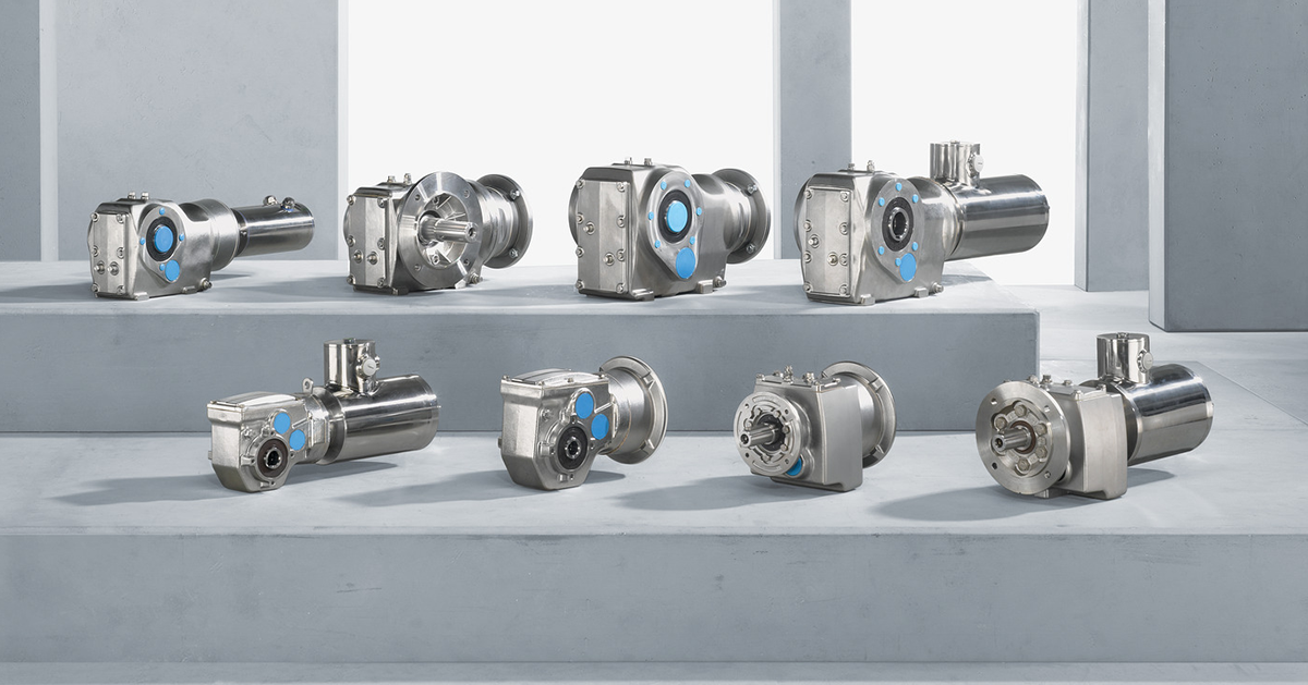 Less heat. More options. A smarter stainless steel drive solution from SEW-EURODRIVE.